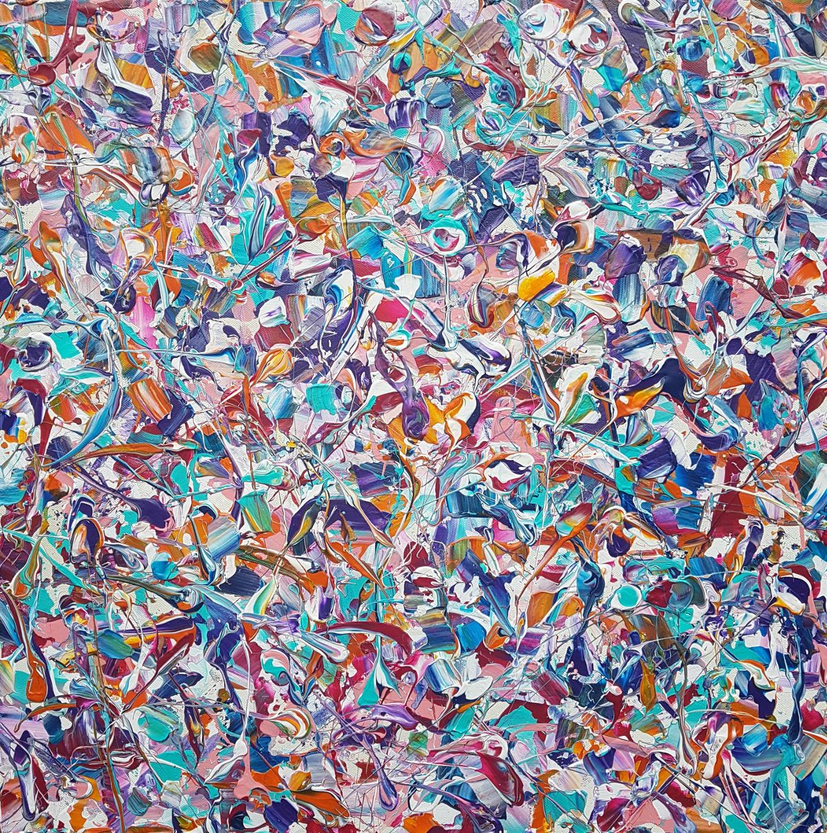art for sale Abstract Synapses - I've Never Heard Silence Quite This Loud by Lucy Moore