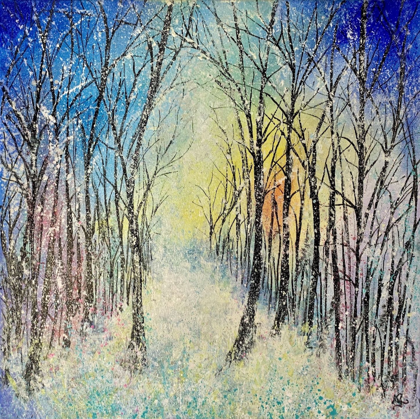Winter Woodland by Jan Rogers