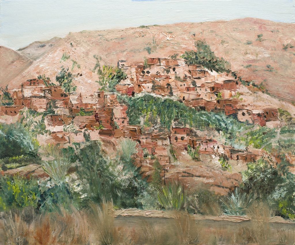 Moroccan Mountain Village by Janette George