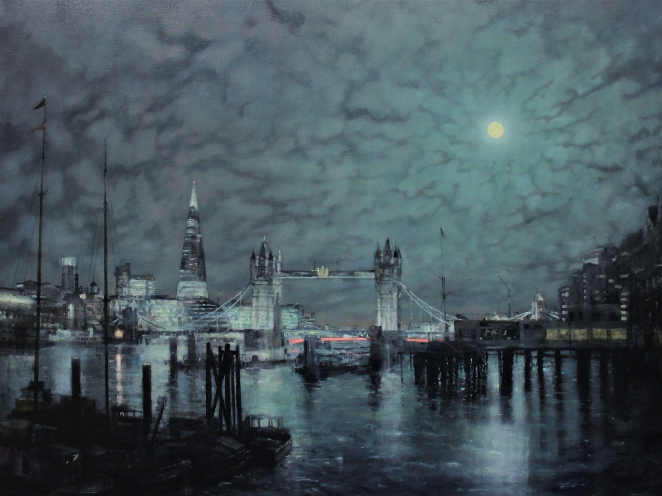 Tower Bridge Nocturne by Alex Rennie