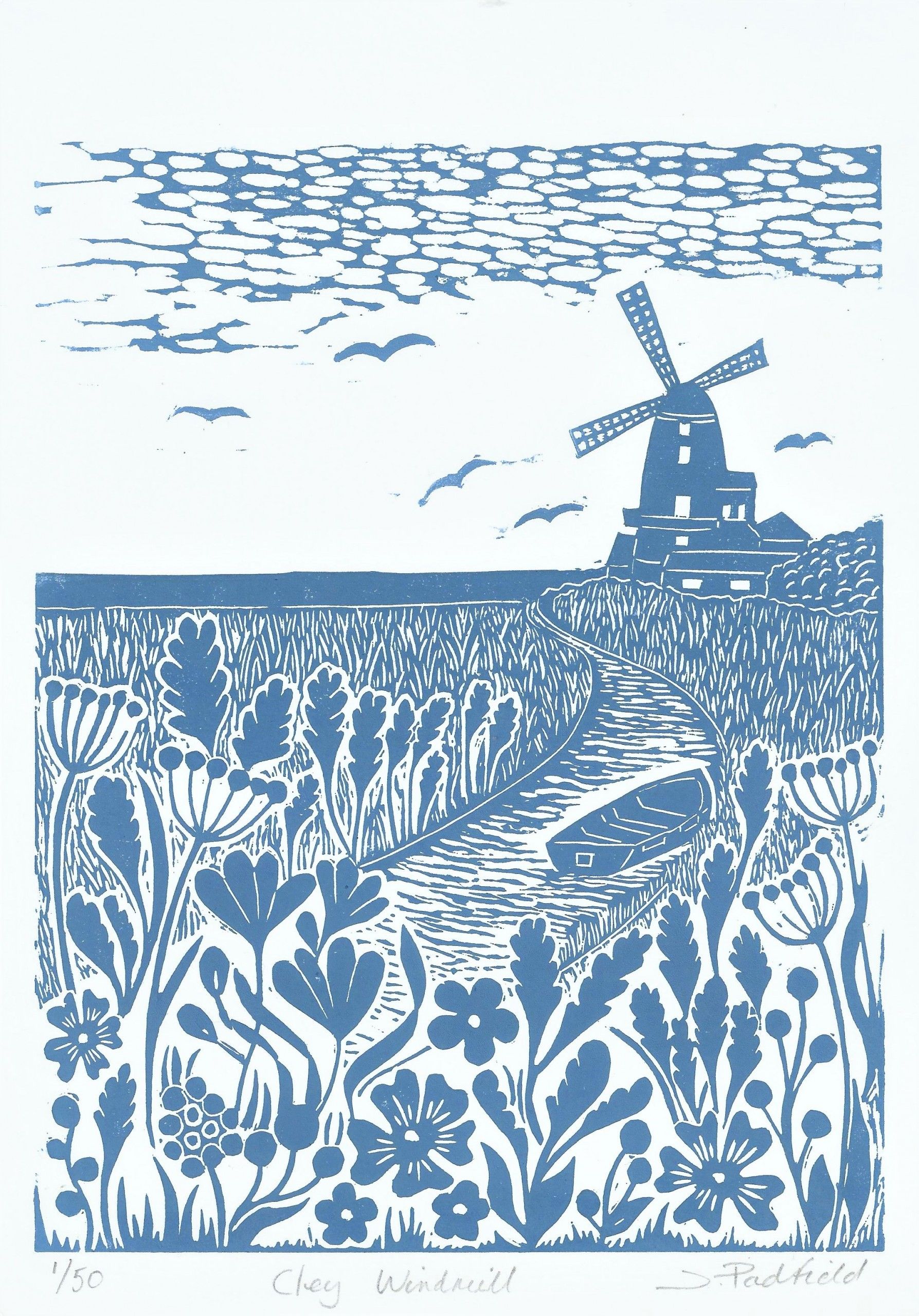 Cley Windmill by Joanna Padfield