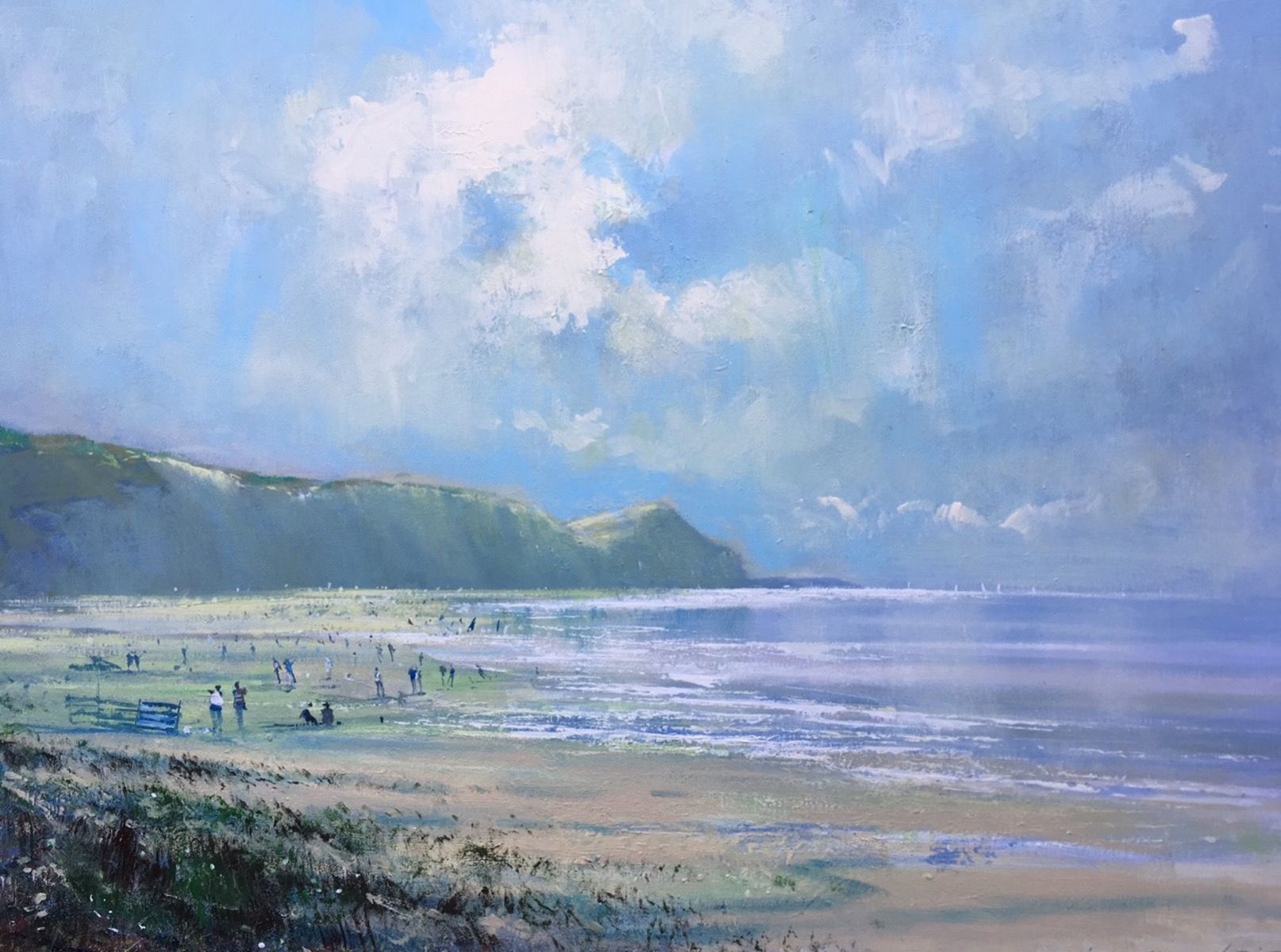 High Summer Charnmouth by Jonathan Trim