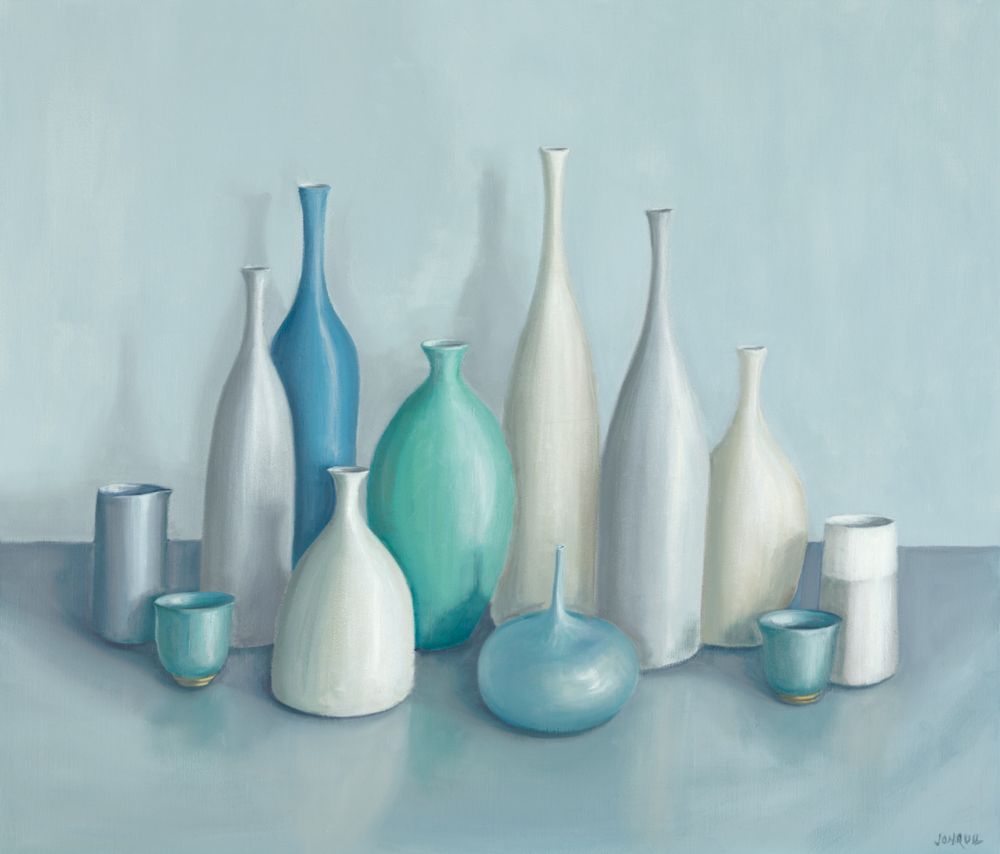 Clustered pots by Jonquil Williamson