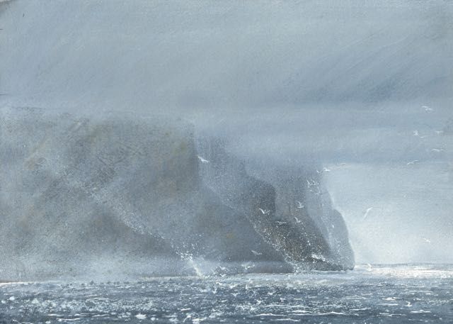 St John's Cliffs, Hoy, Orkney by Judith Yarrow