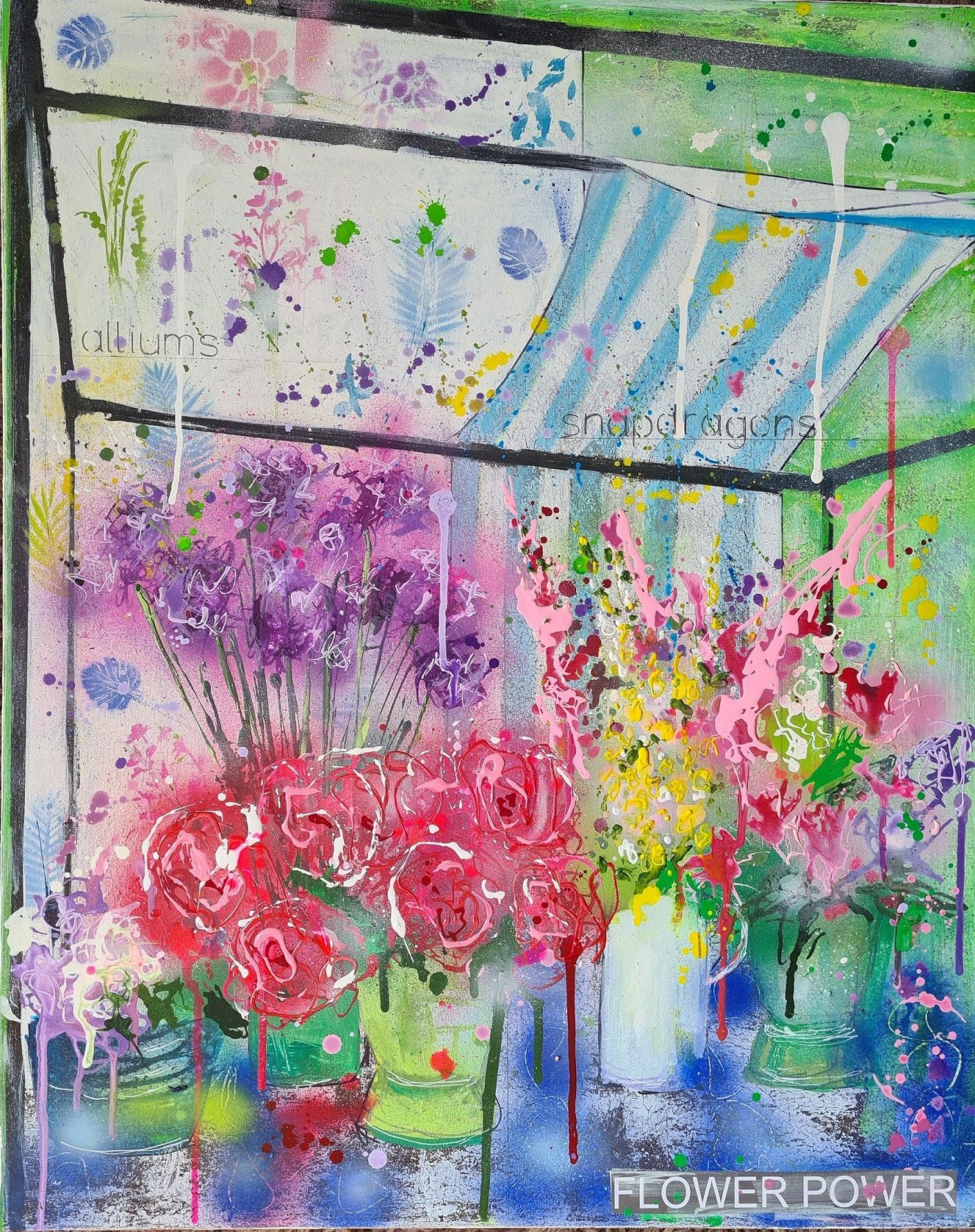Flower Market by Julia Adams