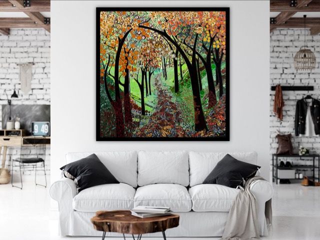 Autumn Tree Tunnel by Katie Allen - Secondary Image