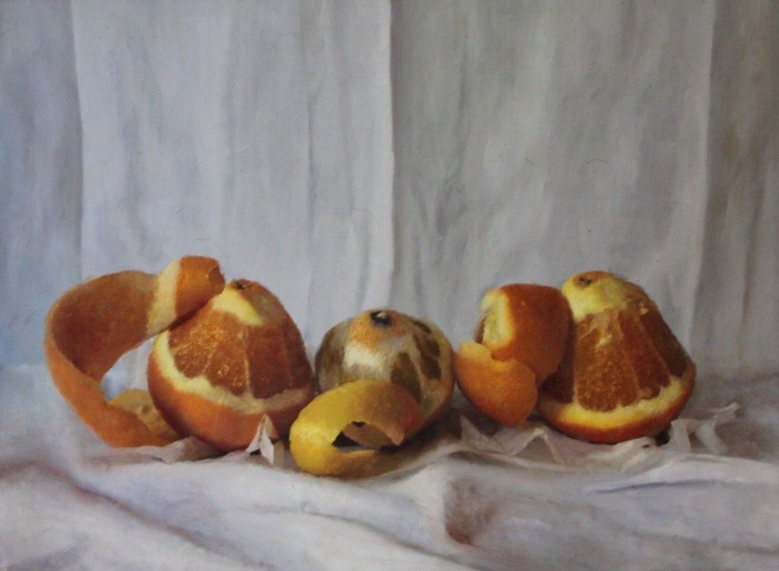 Two Seville Oranges and A Lemon by Kate Verrion