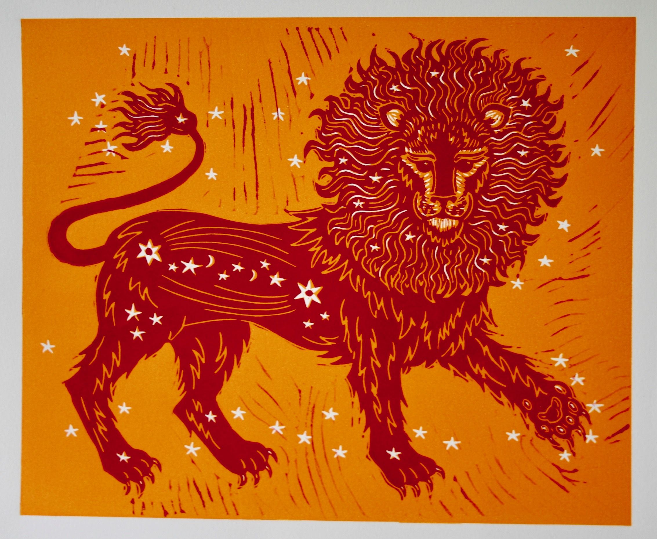 Sun Lion by Kate Willows