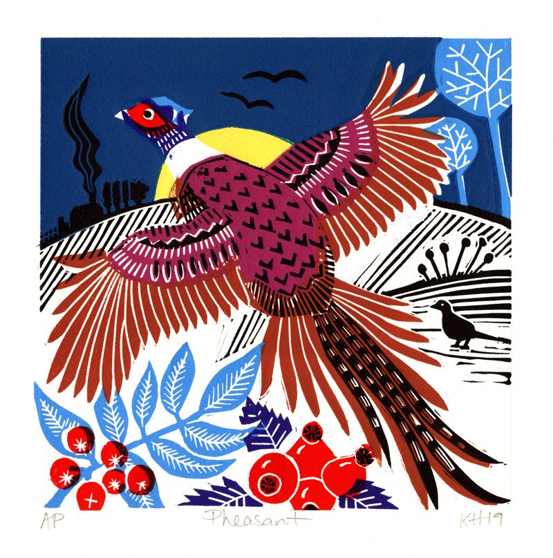 Pheasant by Kate Heiss