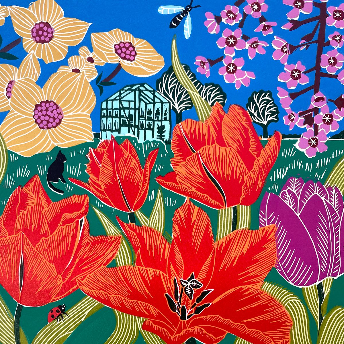 Spring Tulips by Kate Heiss