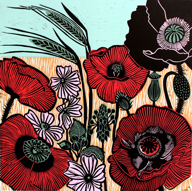 Wild Poppies by Kate Heiss