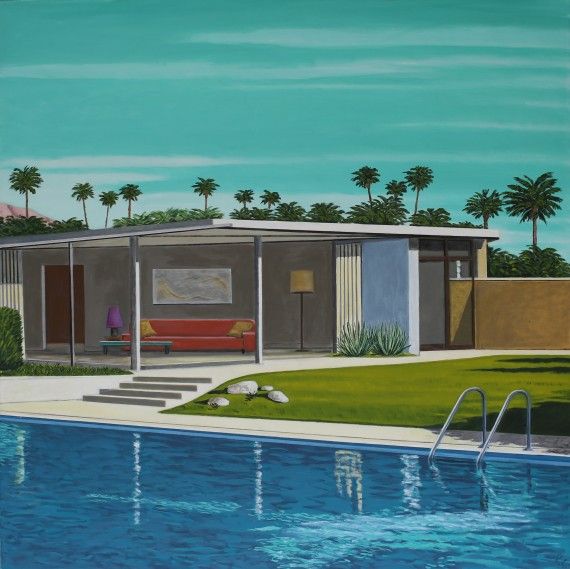 The Kaufmann Desert House - Right by Karen Lynn