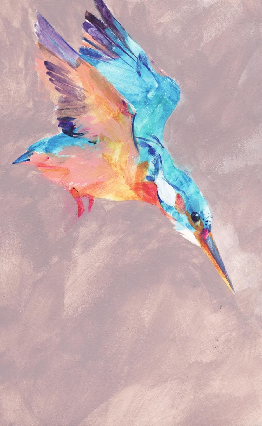 Kingfisher Dive by carolyn carter