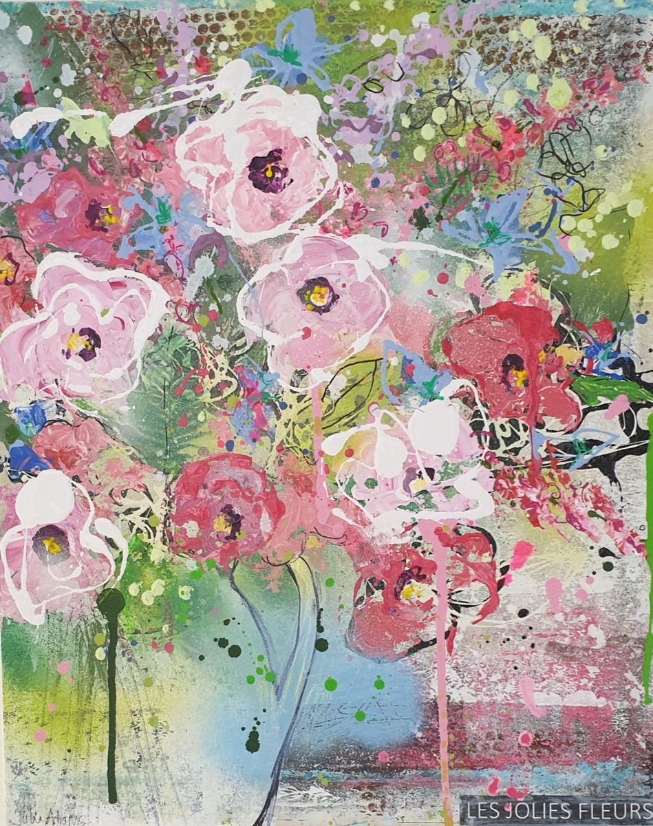 Les Jolies Fleurs by Julia Adams