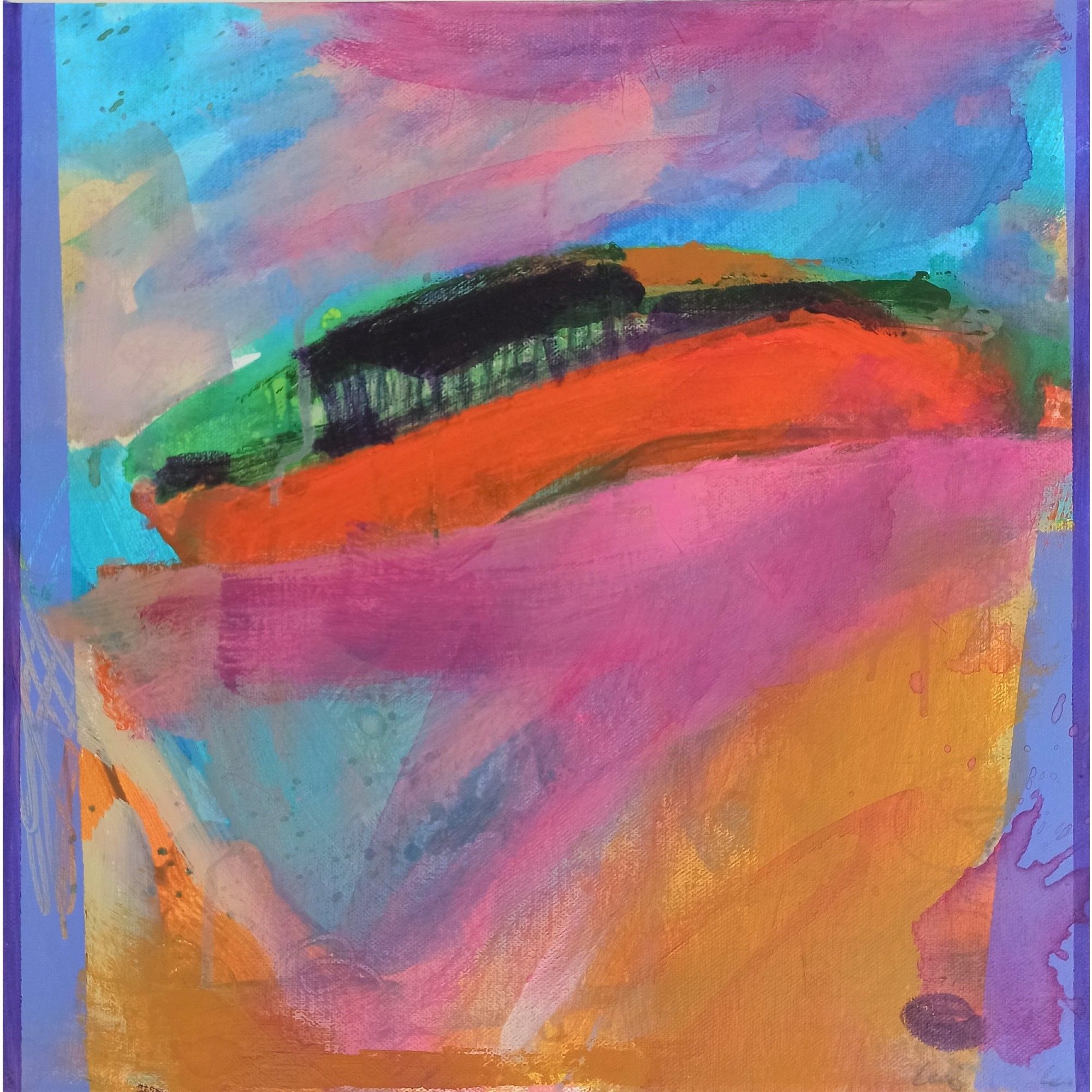 Budleigh Pink and Orange by Liese Webley
