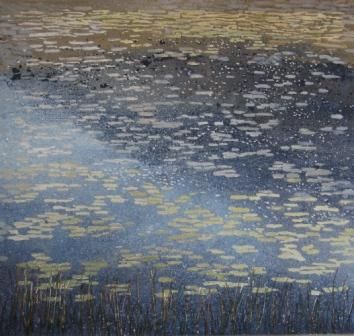 Waterlilies - Rathlin Islands by Judith Yarrow