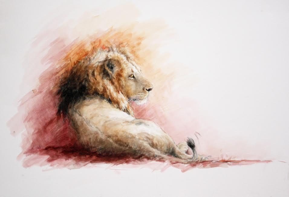 Mara Lion by Annabel Pope