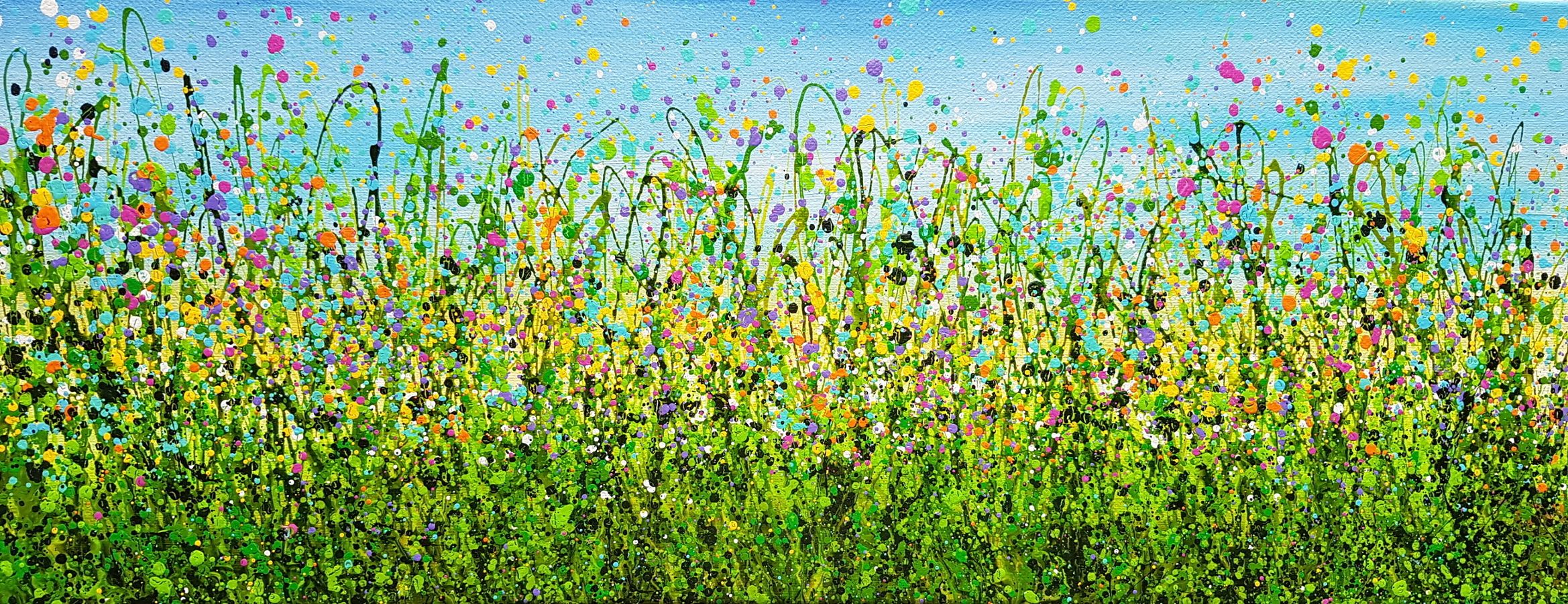 Summer Spray Meadows #3 by Lucy Moore