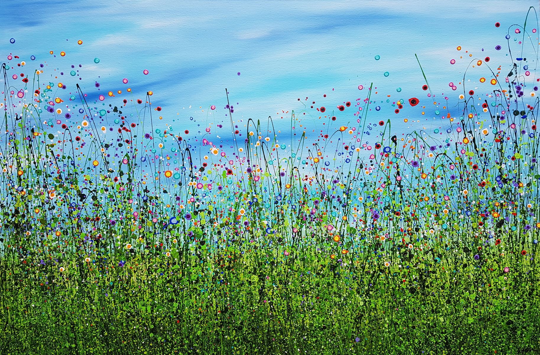 Wild Popping Meadows #12 by Lucy Moore