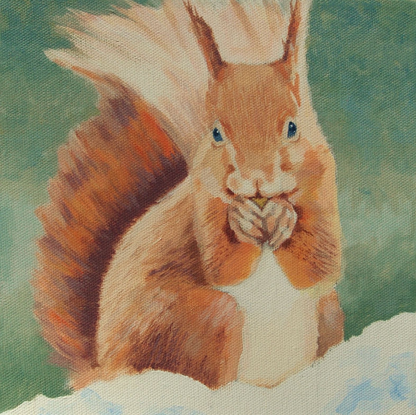Red Squirrel by Margaret Crutchley