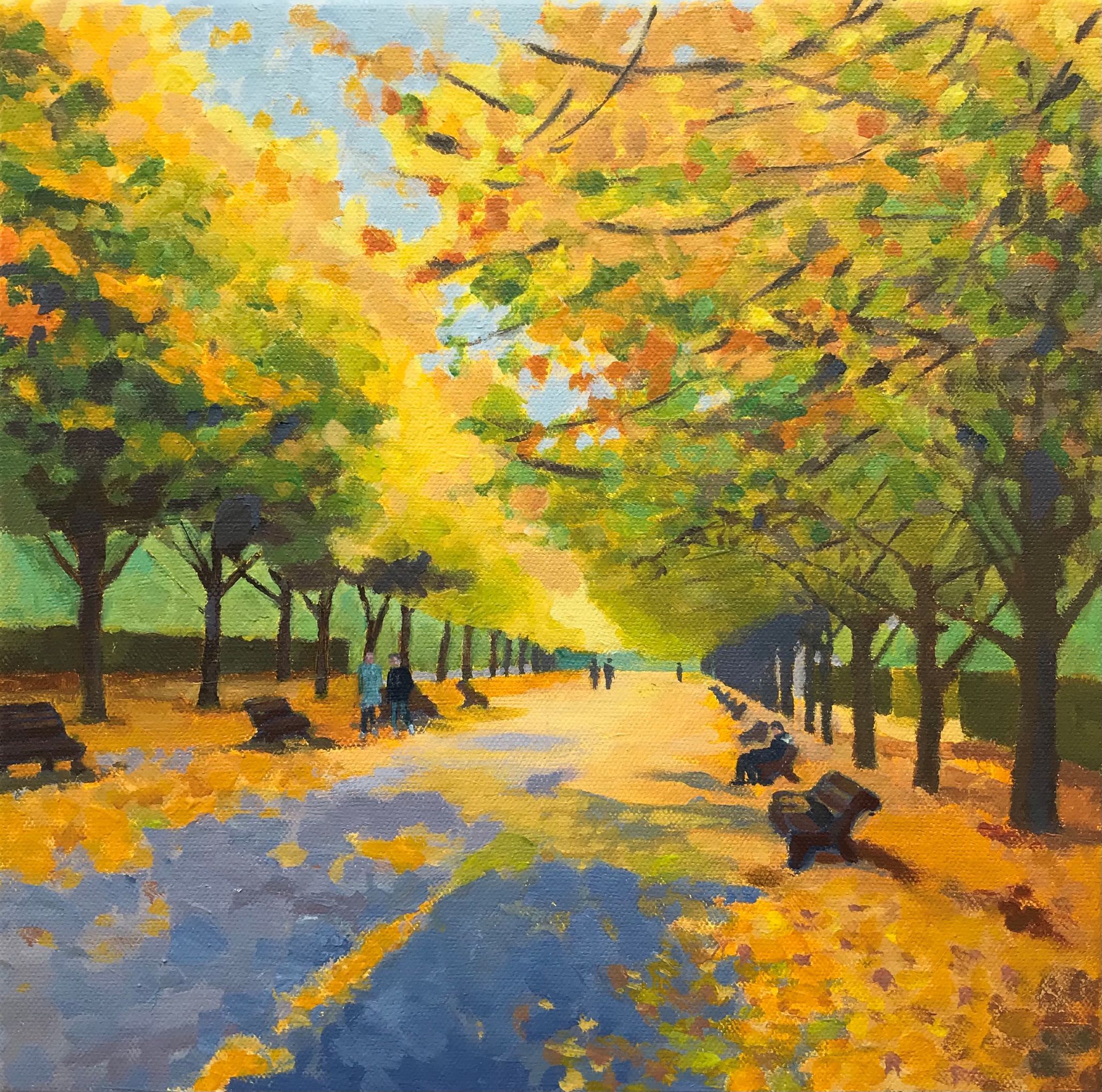 Regent's Park in Autumn by Margaret Crutchley