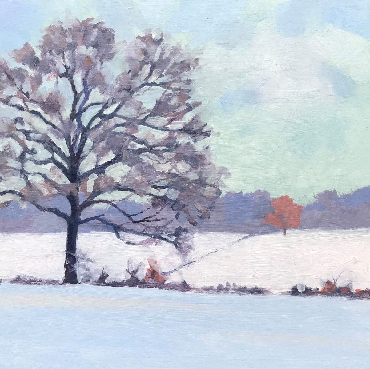 Snow in the Fields by Margaret Crutchley