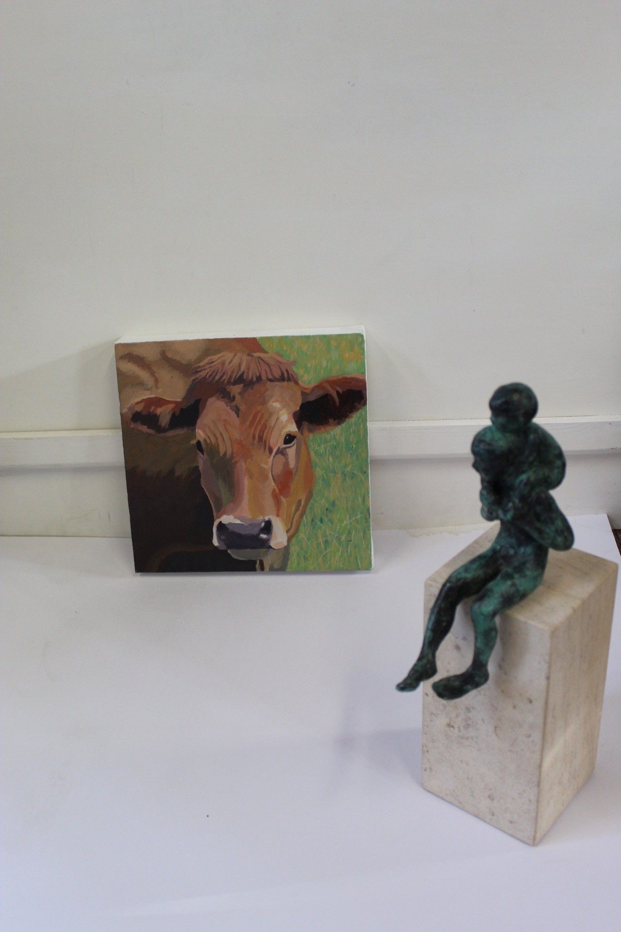 Brown Cow by Margaret Crutchley - Secondary Image
