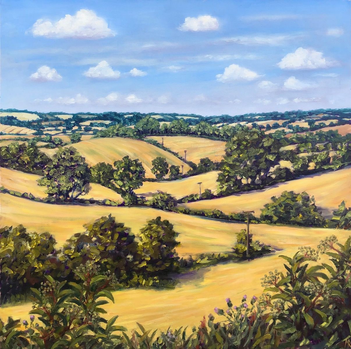 August Fields by Marie Robinson