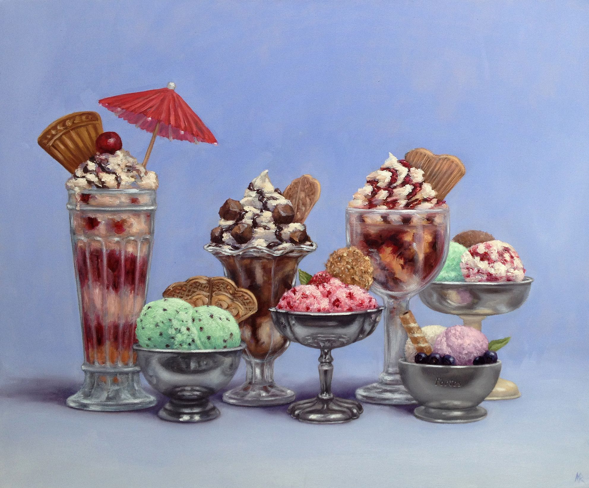 Ice Cream Sunday, Monday, Tuesday... by Marie Robinson