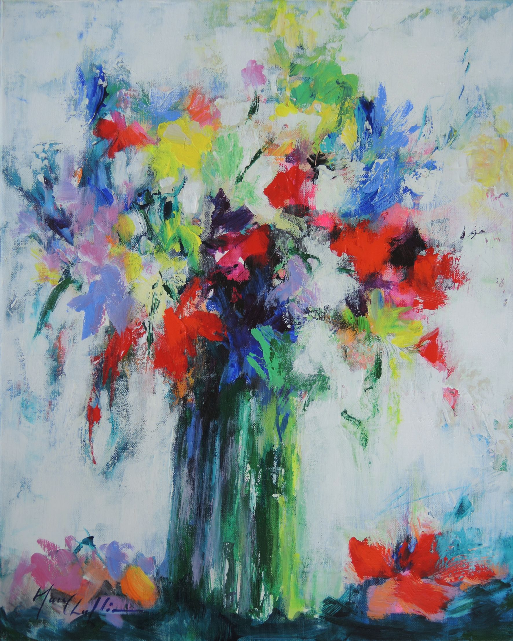 Bouquet of wild flowers by Mary Chaplin