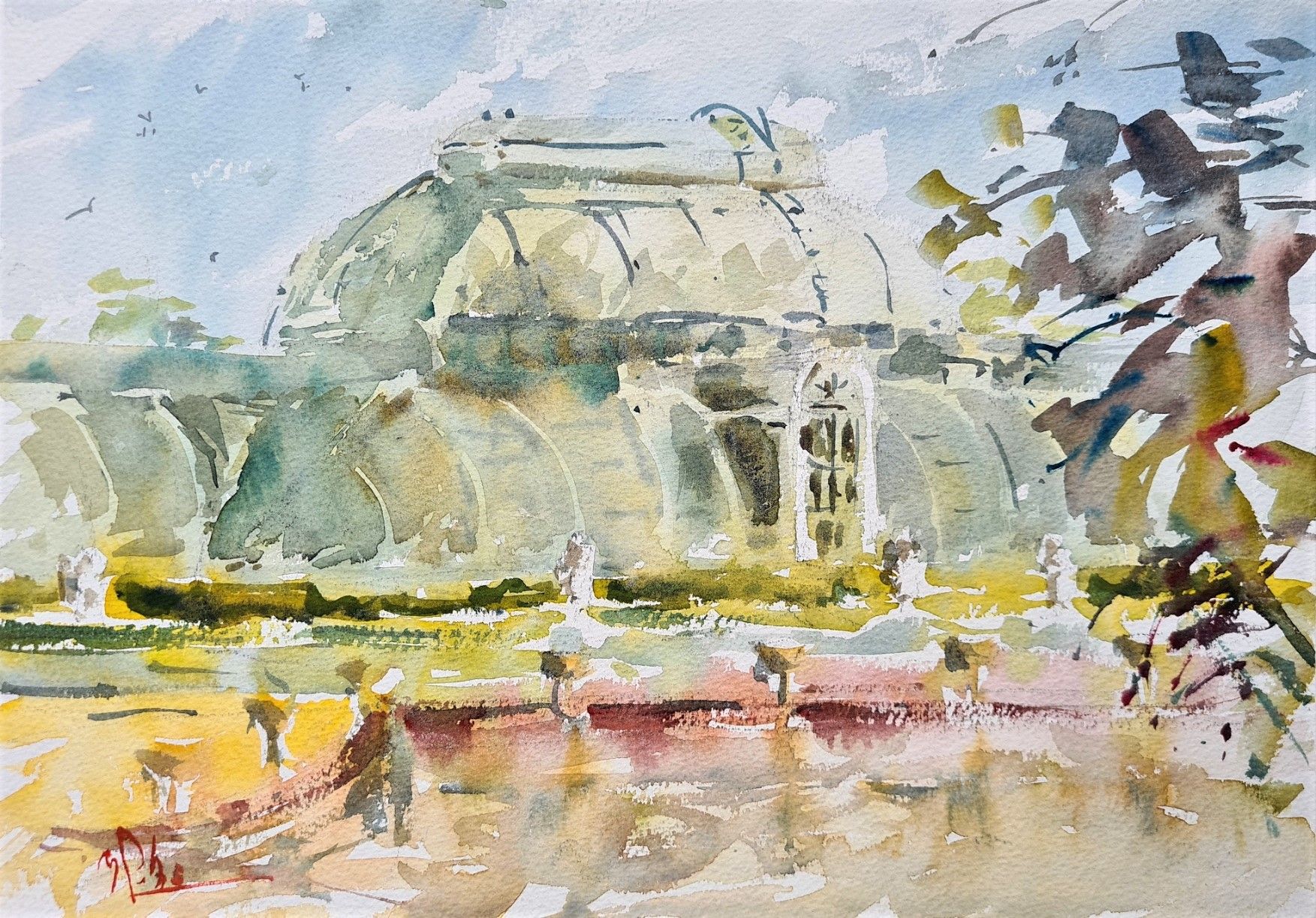 The Palmhouse of Kew Gardens by Max Panks