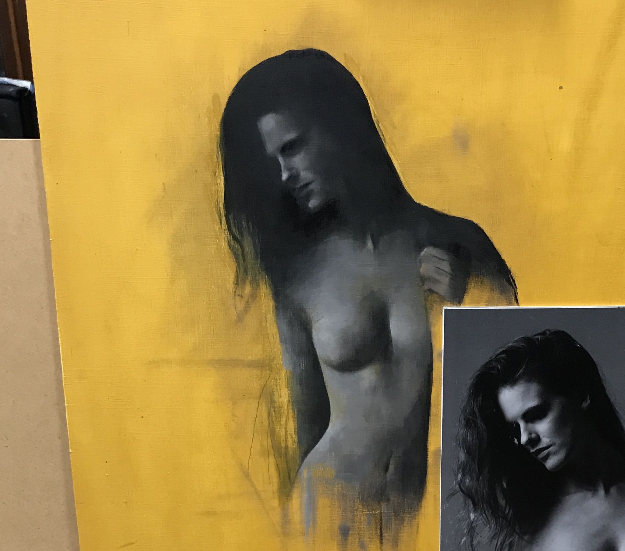 Woman with Robe by Patrick Palmer - Secondary Image