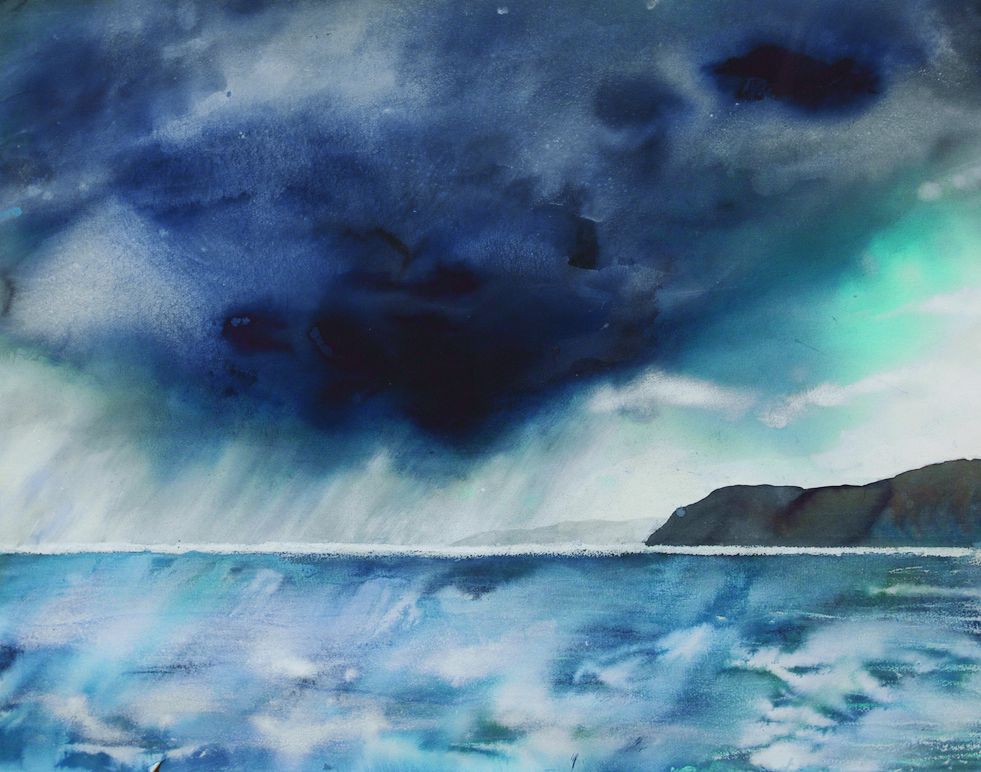 Rain storm approaching by Nicola Wiehahn