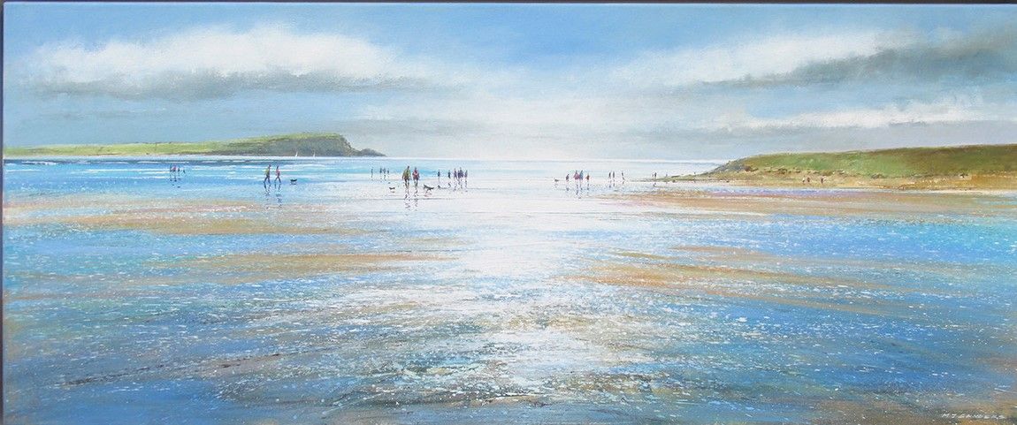 Commission an artist, beach scene by Michael Sanders