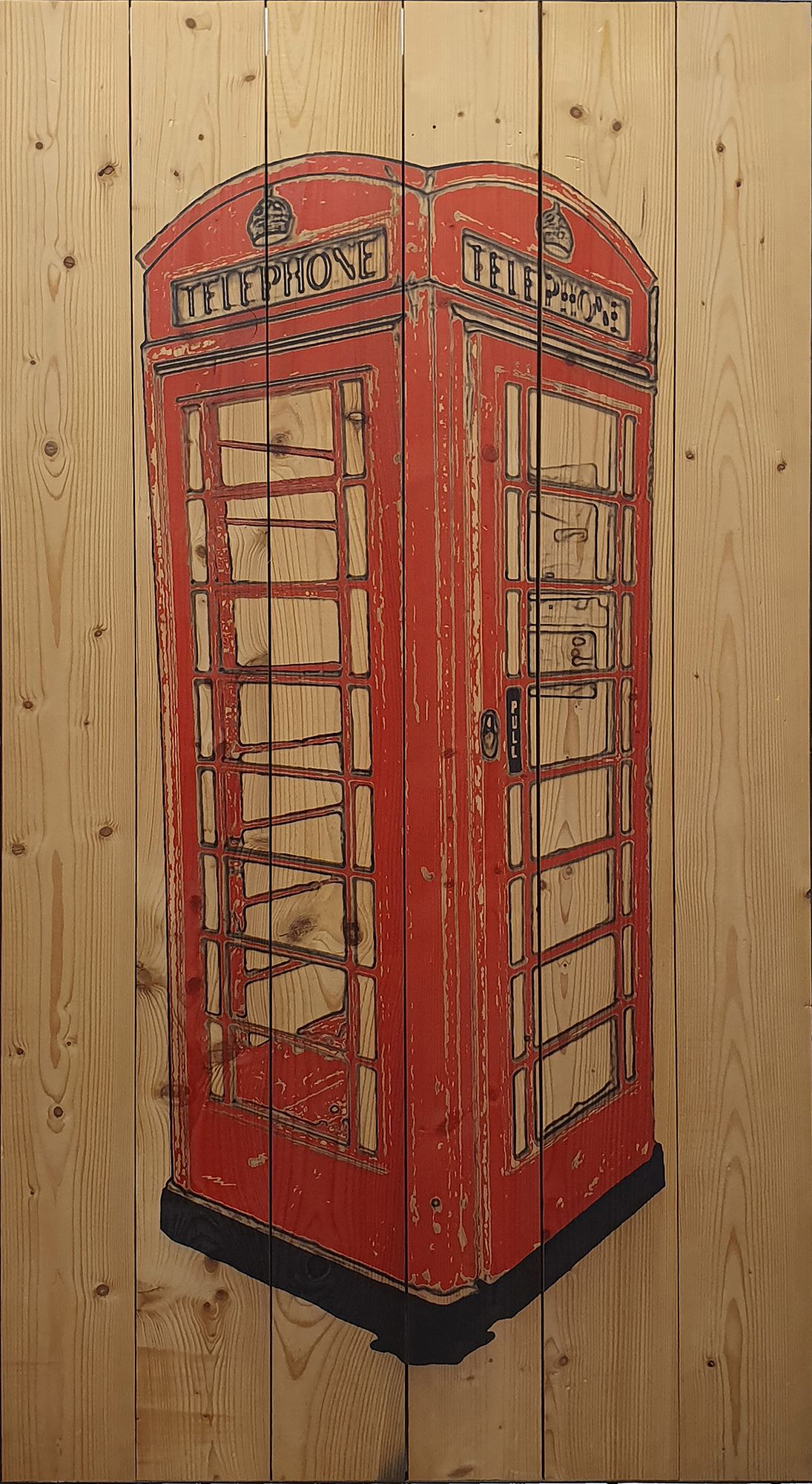 London Phone Box by Michael Wallner