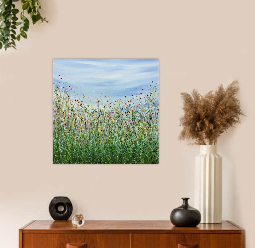 Morning Poppy Meadows #18 by Lucy Moore - Secondary Image