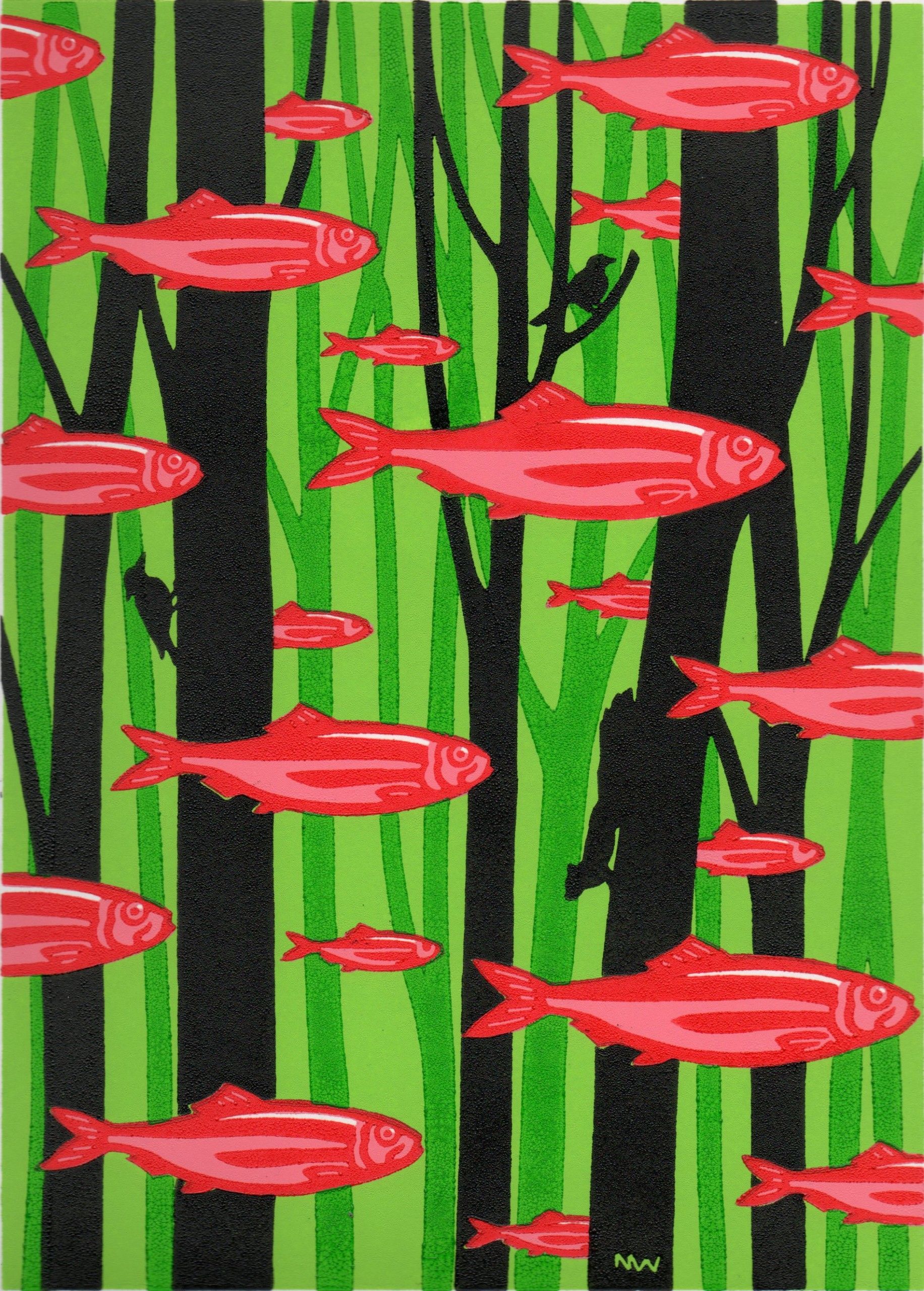 Red Herrings Swim In The Wood by Nick Wonham
