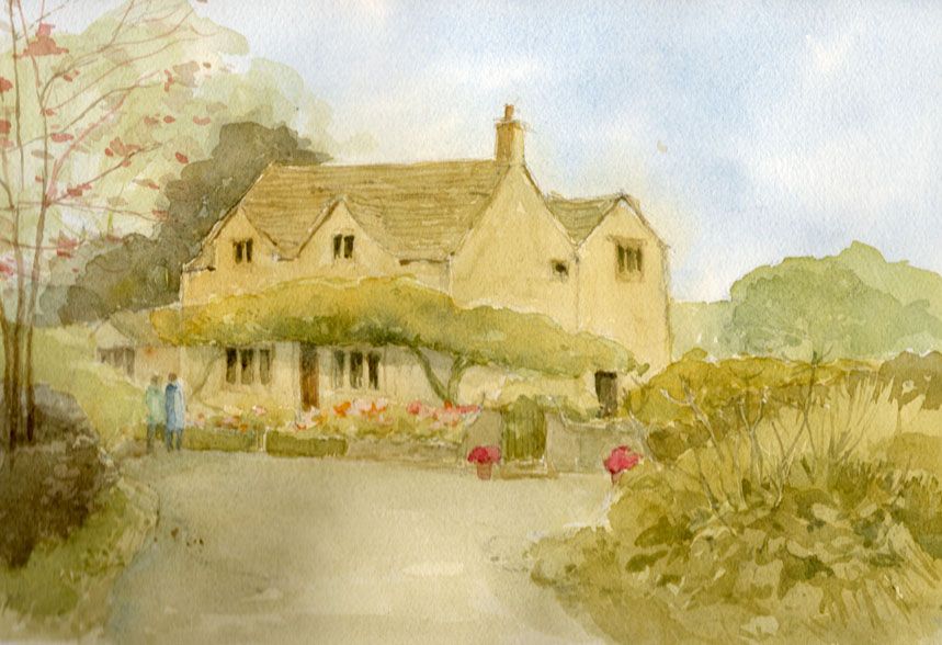 Lady Cottage in Notgrove by Elizabeth Chalmers