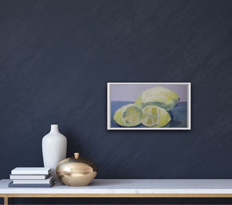 One Lemon and a cut Lemon by Sarah Adams - Secondary Image