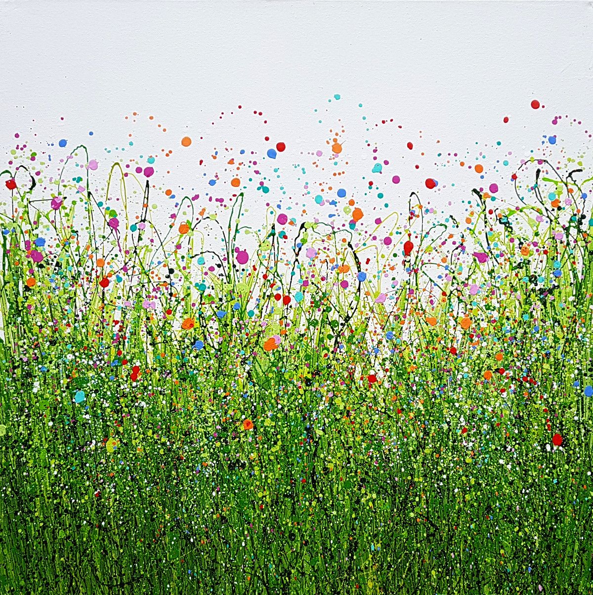 Painted Meadows #13 by Lucy Moore