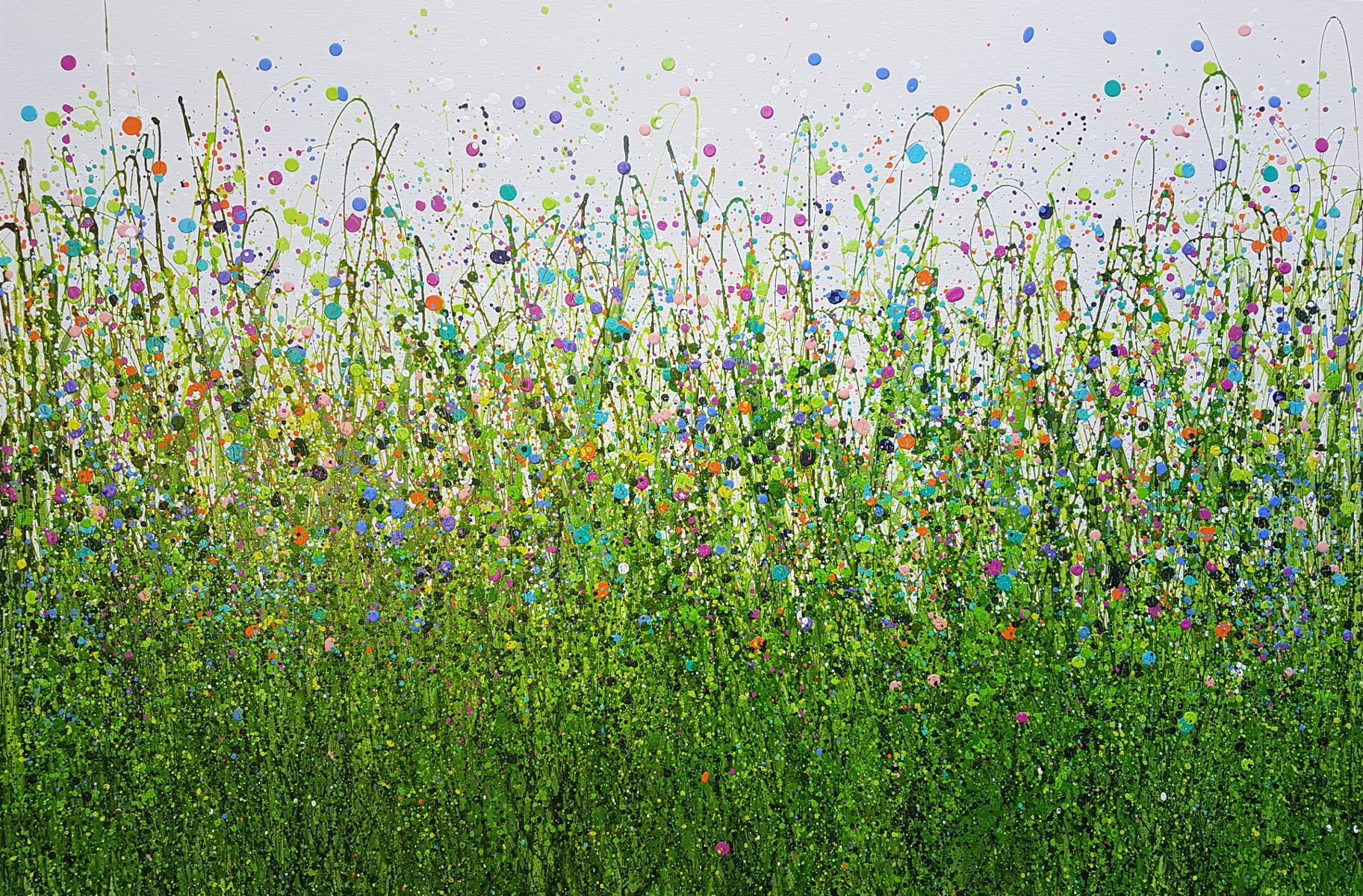 Painted Meadows #8 by Lucy Moore