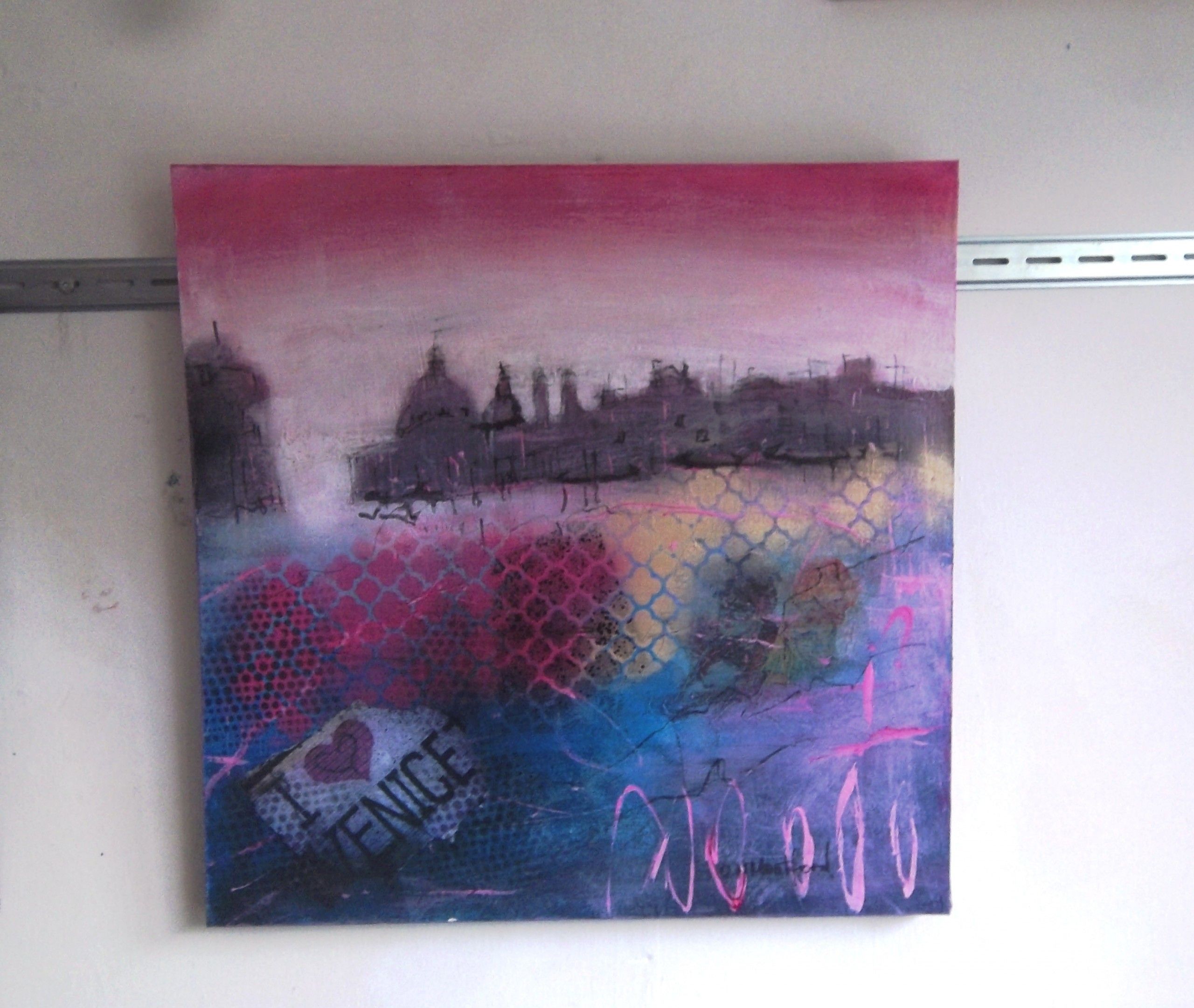 Pink Venice by Carol Mountford - Secondary Image