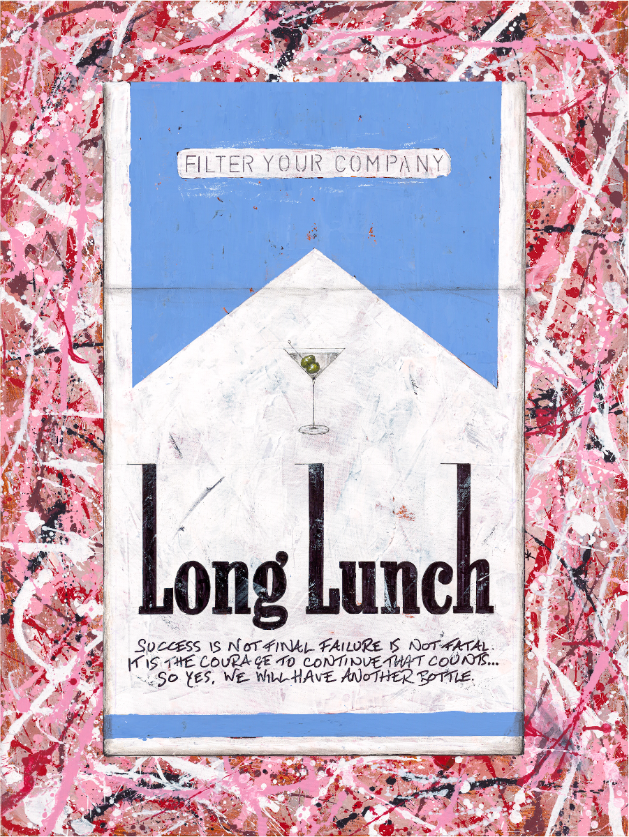 Churchill and Pollock's Long Lunch  by William Richard Hylton