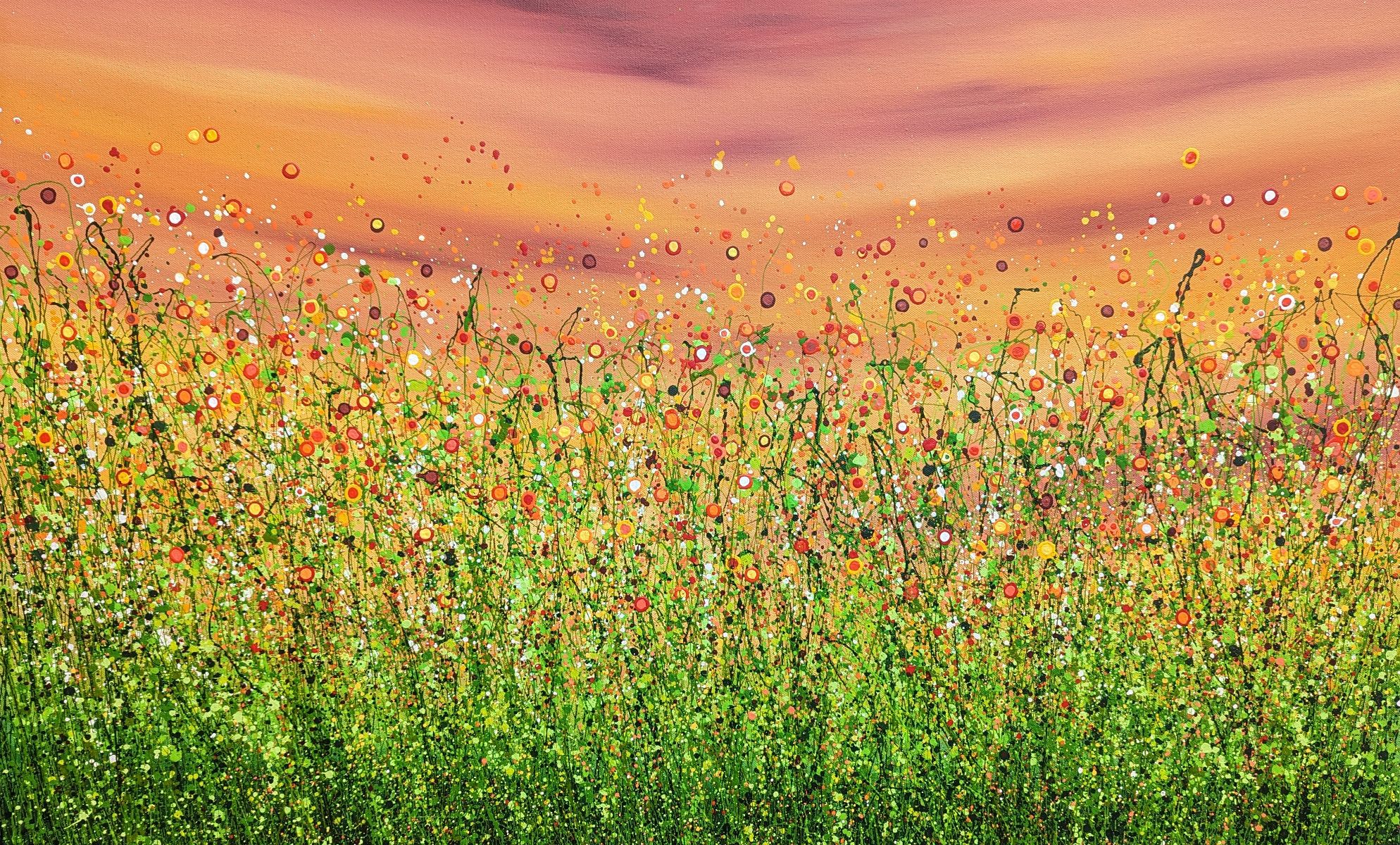 Popping Sunrise Meadows #2 by Lucy Moore