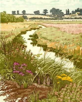 Summer Meadows by Jan Dingle