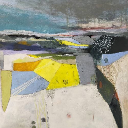 Yellow Field II by Rachel Cronin