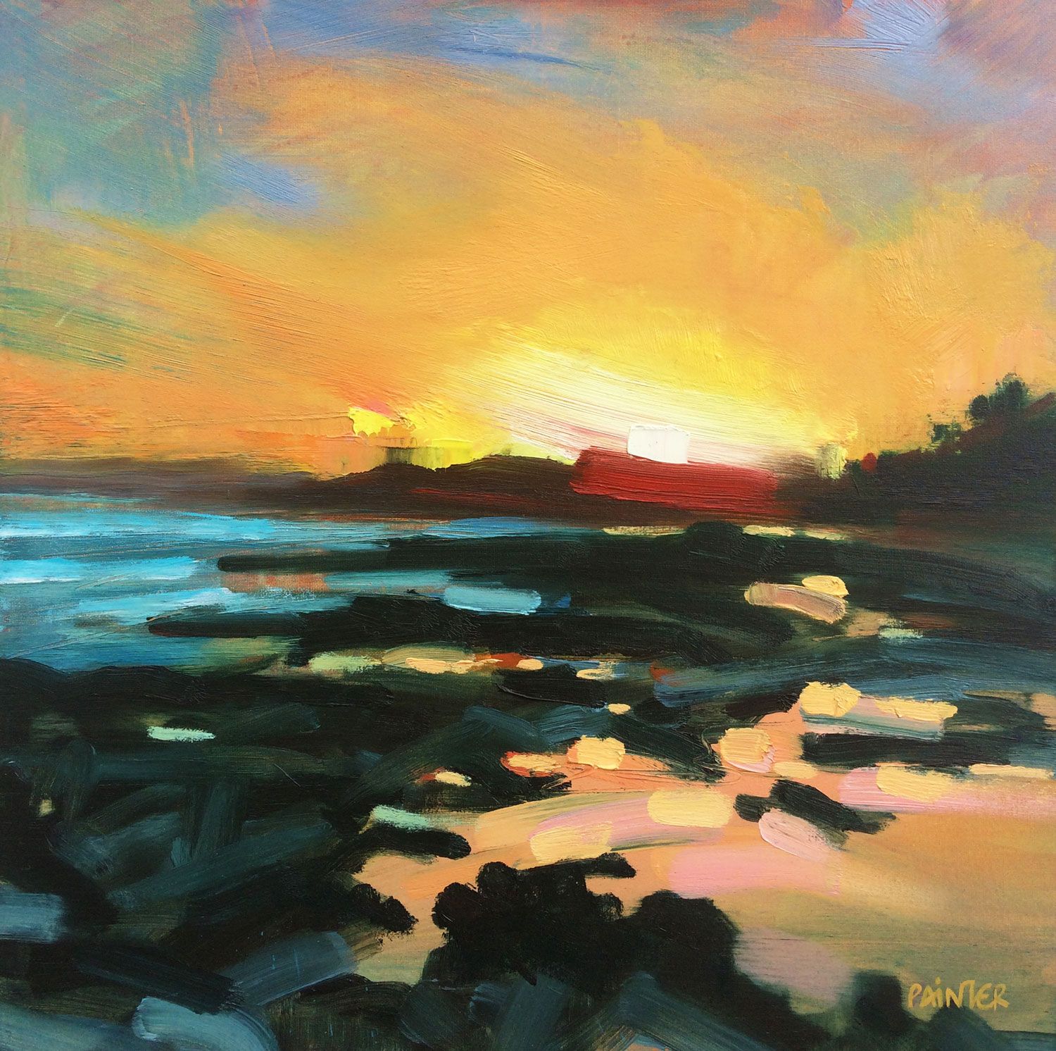 Gylly Sunset by Rachel Painter
