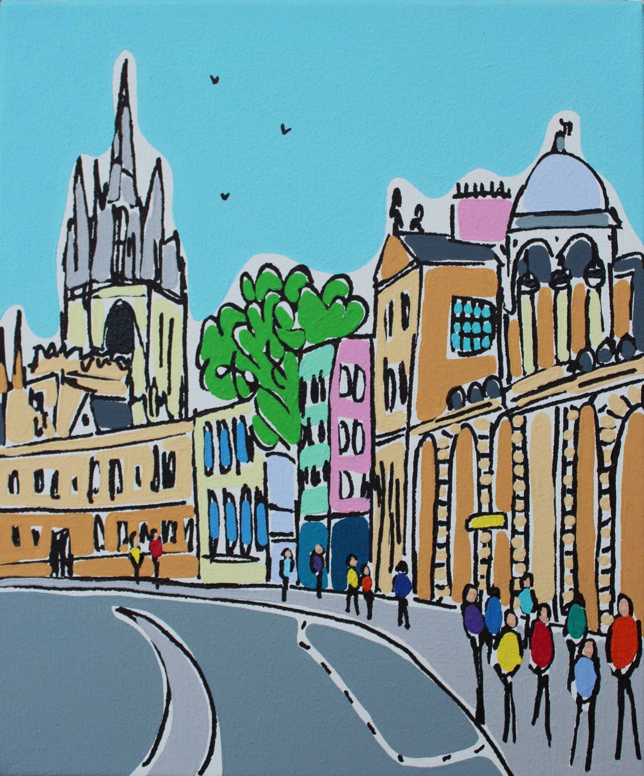 Mini Oxford City by Rachel Tighe