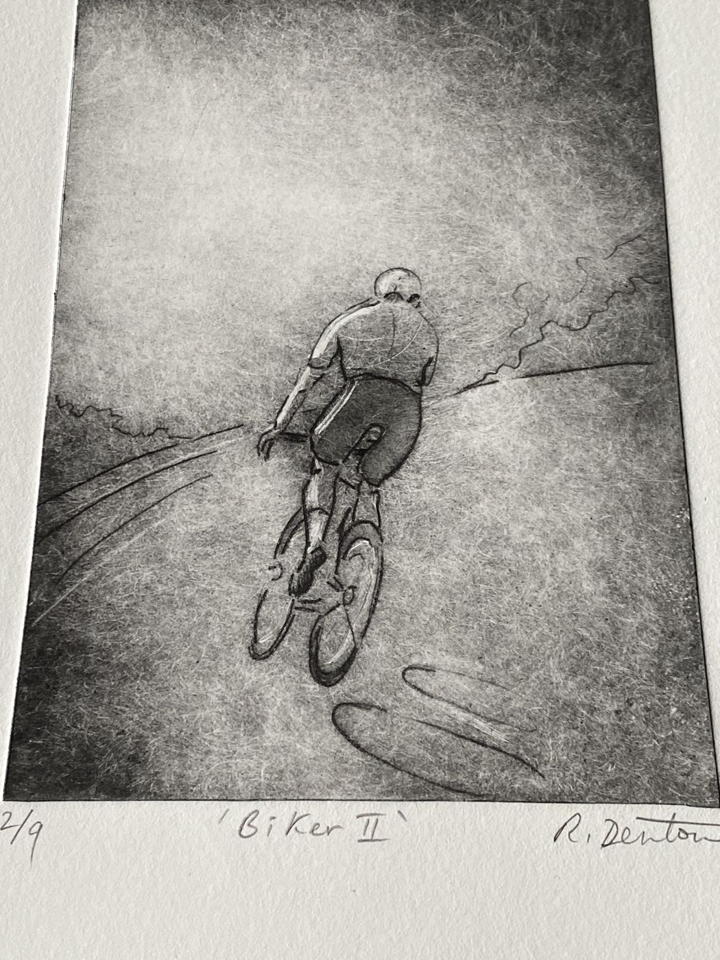 Cyclist II by Rebecca Denton - Secondary Image