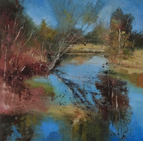 Reflecting the Surface iii by Claire Wiltsher